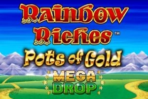 13105 rainbow riches pots of gold mega drop
